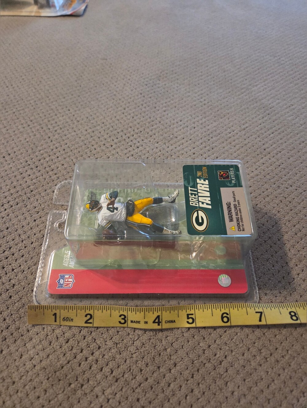 New McFarlane Sports Picks NFL Brett Favre 2nd Ed. Packers Figure 2005 - Picture 7 of 16